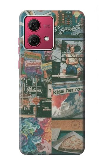 S3909 ビンテージ ポスター Vintage Poster Motorola Moto G84 バックケース、フリップケース・カバー
