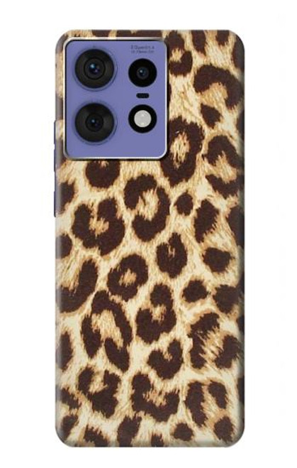 S2204 ヒョウ柄グラフィックプリント Leopard Pattern Graphic Printed Motorola Edge 50 Fusion バックケース、フリップケース・カバー