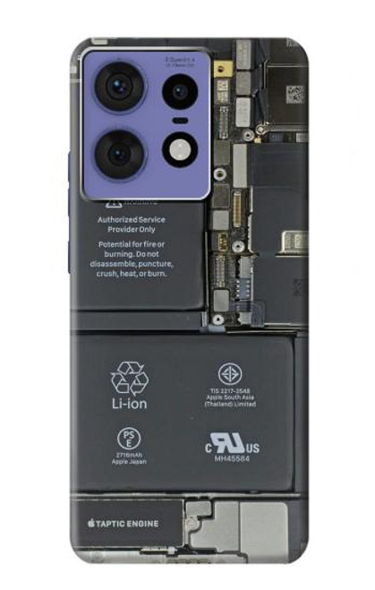 S3467 携帯電話の中のグラフィック Inside Mobile Phone Graphic Motorola Edge 50 Fusion バックケース、フリップケース・カバー