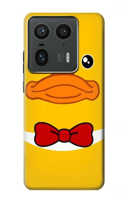 S2760 イエロー アヒル タキシード 漫画 Yellow Duck Tuxedo Cartoon Motorola Edge 50 Ultra バックケース、フリップケース・カバー