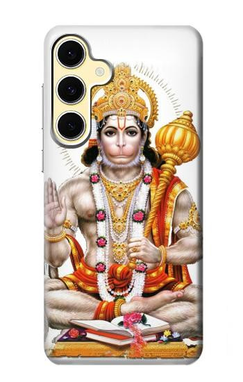 S3186 ハヌマン Lord Hanuman Chalisa Hindi Hindu Samsung Galaxy S24 FE バックケース、フリップケース・カバー