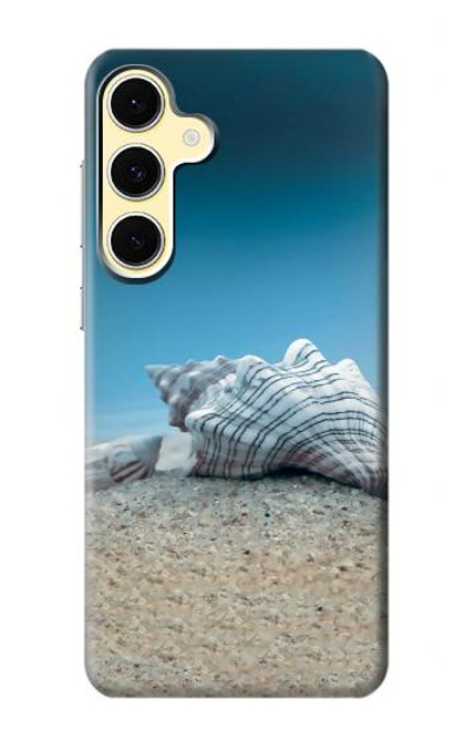 S3213 海 海の貝殻 Sea Shells Under the Sea Samsung Galaxy S24 FE バックケース、フリップケース・カバー