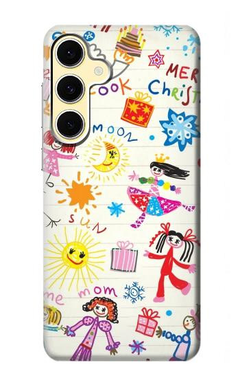 S3280 キッズ・ドローイング Kids Drawing Samsung Galaxy S24 FE バックケース、フリップケース・カバー