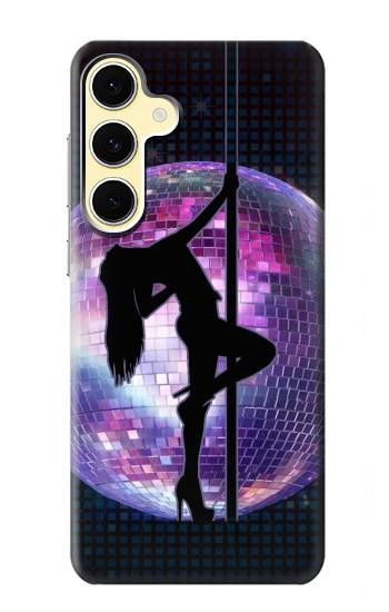 S3284 セクシーな女の子ディスコポールダンス Sexy Girl Disco Pole Dance Samsung Galaxy S24 FE バックケース、フリップケース・カバー