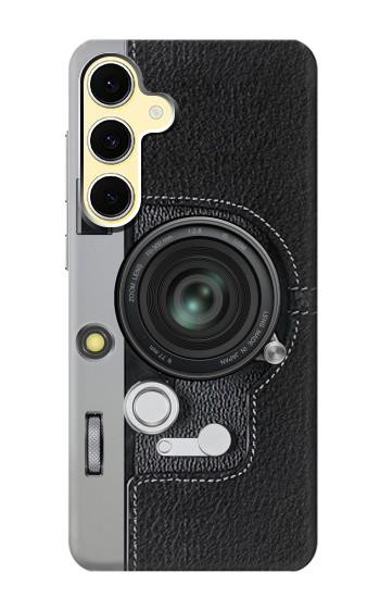 S3922 カメラレンズシャッターグラフィックプリント Camera Lense Shutter Graphic Print Samsung Galaxy S24 FE バックケース、フリップケース・カバー
