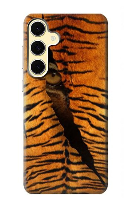 S3951 タイガーアイの涙跡 Tiger Eye Tear Marks Samsung Galaxy S24 FE バックケース、フリップケース・カバー