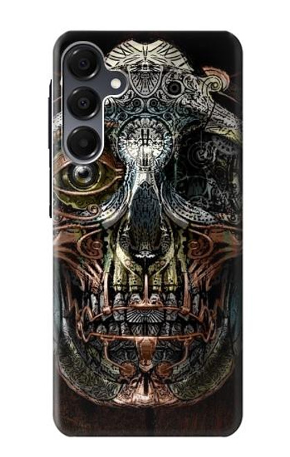 S1685 スチームパンク 頭蓋骨 Steampunk Skull Head Samsung Galaxy A16 5G バックケース、フリップケース・カバー