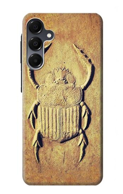 S2401 エジプトのスカラベ 甲虫 グラフィックプリント Egyptian Scarab Beetle Graphic Printed Samsung Galaxy A16 5G バックケース、フリップケース・カバー