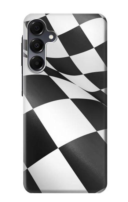 S2408 市松模様のスポーツ レース旗 Checkered Winner Flag Samsung Galaxy A16 5G バックケース、フリップケース・カバー