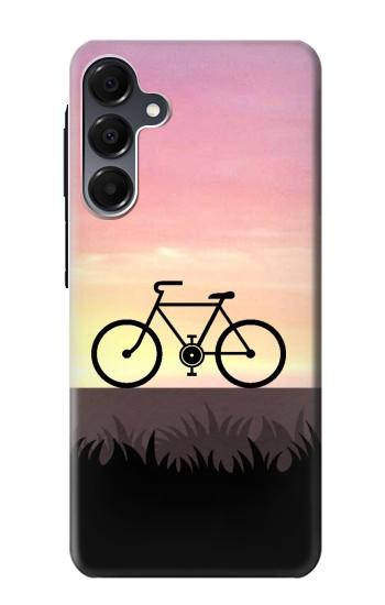 S3252 自転車 日没 Bicycle Sunset Samsung Galaxy A16 5G バックケース、フリップケース・カバー