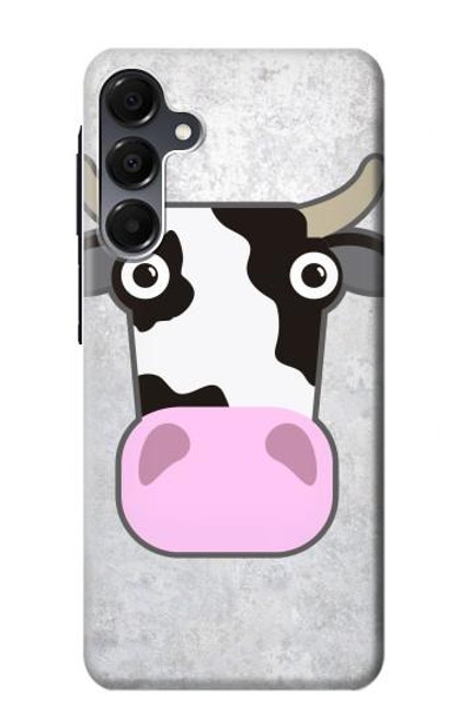 S3257 牛の漫画 Cow Cartoon Samsung Galaxy A16 5G バックケース、フリップケース・カバー
