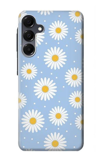 S3681 デイジーの花のパターン Daisy Flowers Pattern Samsung Galaxy A16 5G バックケース、フリップケース・カバー