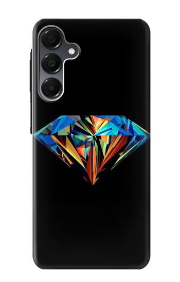 S3842 抽象的な カラフルな ダイヤモンド Abstract Colorful Diamond Samsung Galaxy A16 5G バックケース、フリップケース・カバー