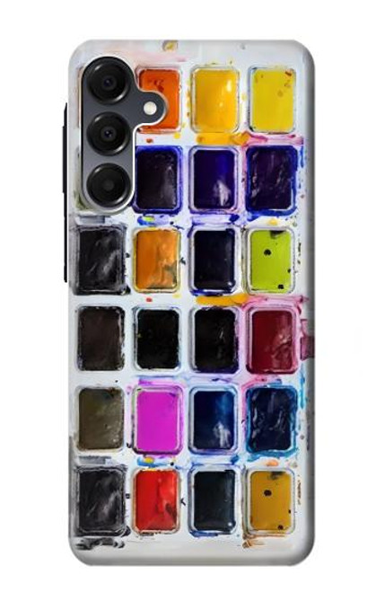 S3956 水彩パレットボックスグラフィック Watercolor Palette Box Graphic Samsung Galaxy A16 5G バックケース、フリップケース・カバー