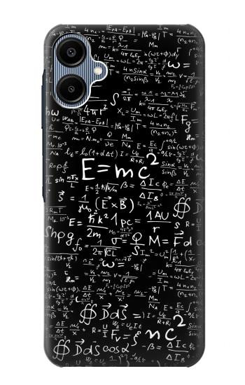 S2574 数学物理学黒板式 Mathematics Physics Blackboard Equation Samsung Galaxy A06 バックケース、フリップケース・カバー