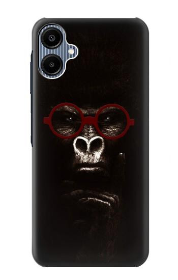 S3529 思考ゴリラ Thinking Gorilla Samsung Galaxy A06 バックケース、フリップケース・カバー