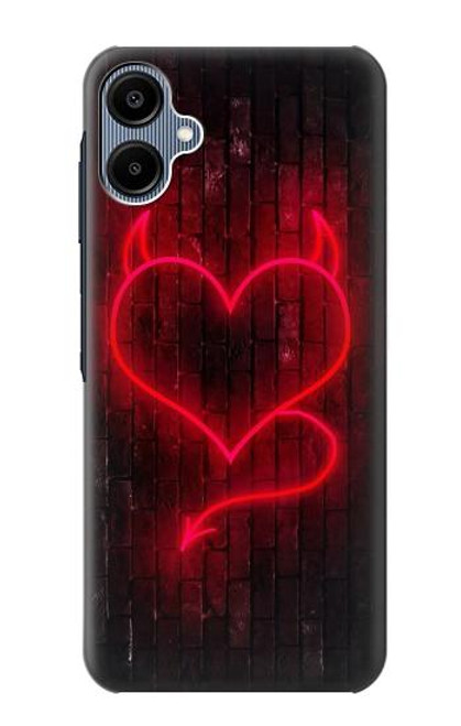 S3682 デビルハート Devil Heart Samsung Galaxy A06 バックケース、フリップケース・カバー