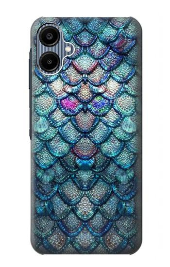S3809 人魚の鱗 Mermaid Fish Scale Samsung Galaxy A06 バックケース、フリップケース・カバー