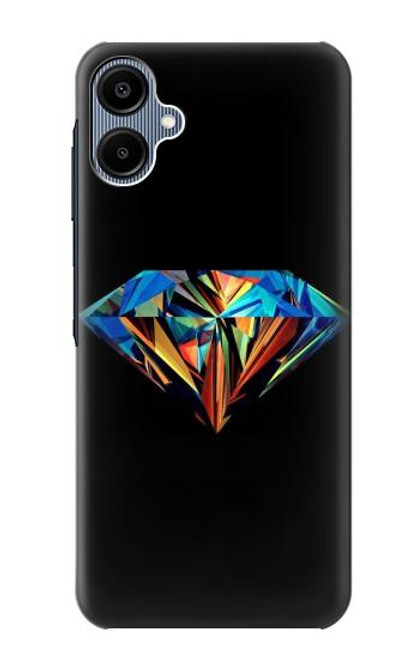 S3842 抽象的な カラフルな ダイヤモンド Abstract Colorful Diamond Samsung Galaxy A06 バックケース、フリップケース・カバー