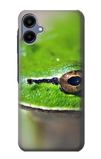 S3845 緑のカエル Green frog Samsung Galaxy A06 バックケース、フリップケース・カバー