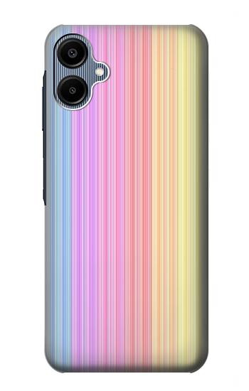 S3849 カラフルな縦の色 Colorful Vertical Colors Samsung Galaxy A06 バックケース、フリップケース・カバー