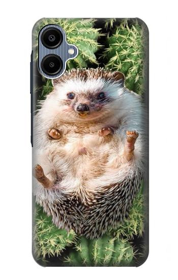 S3863 ピグミー ハリネズミ ドワーフ ハリネズミ ペイント Pygmy Hedgehog Dwarf Hedgehog Paint Samsung Galaxy A06 バックケース、フリップケース・カバー