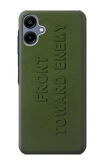 S3936 敵に向かって正面から Front Toward Enermy Samsung Galaxy A06 バックケース、フリップケース・カバー