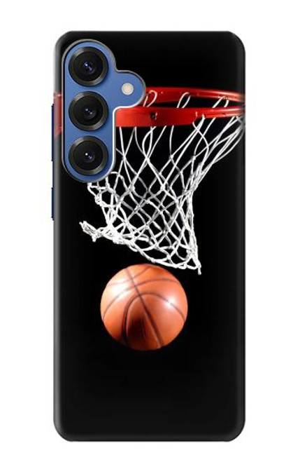 S0066 バスケットボール Basketball Samsung Galaxy S25 バックケース、フリップケース・カバー