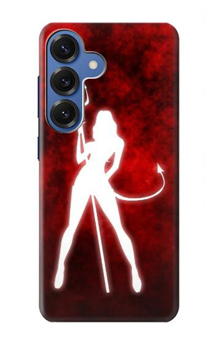 S2455 セクシーな悪魔ガール Sexy Devil Girl Samsung Galaxy S25 バックケース、フリップケース・カバー