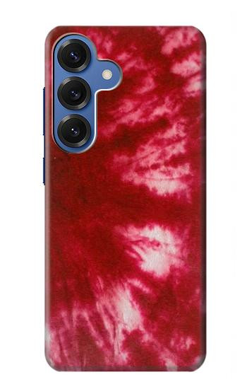 S2480 赤絞り染め Tie Dye Red Samsung Galaxy S25 バックケース、フリップケース・カバー