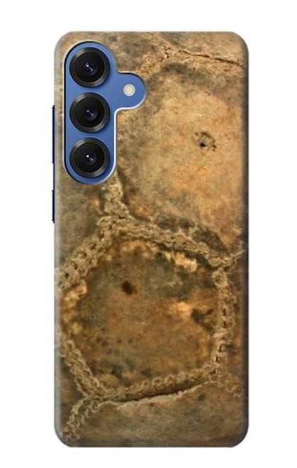 S2531 古いサッカーボール Old Soccer Ball Samsung Galaxy S25 バックケース、フリップケース・カバー