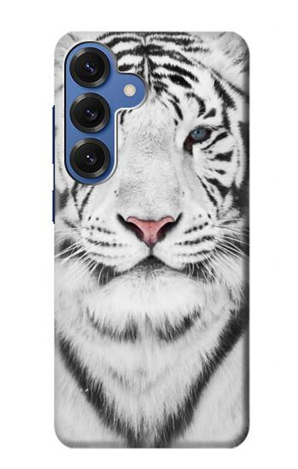 S2553 ホワイトタイガー White Tiger Samsung Galaxy S25 バックケース、フリップケース・カバー