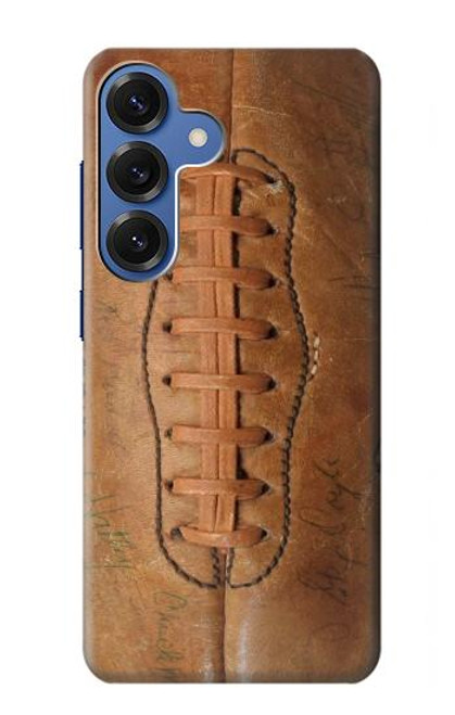 S2554 ヴィンテージ 古いボール Vintage Old Ball Samsung Galaxy S25 バックケース、フリップケース・カバー