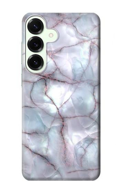 S2316 ダークブルーマーブルグラフィック Dark Blue Marble Texture Graphic Print Samsung Galaxy S25 Plus バックケース、フリップケース・カバー
