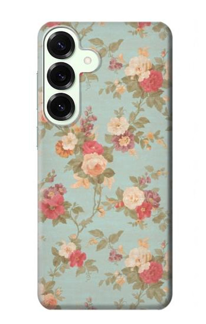 S3910 ヴィンテージローズ Vintage Rose Samsung Galaxy S25 Plus バックケース、フリップケース・カバー