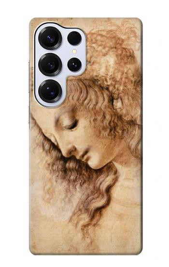 S1045 レオナルドダヴィンチ女性の頭 Leonardo da Vinci Woman's Head Samsung Galaxy S25 Ultra バックケース、フリップケース・カバー