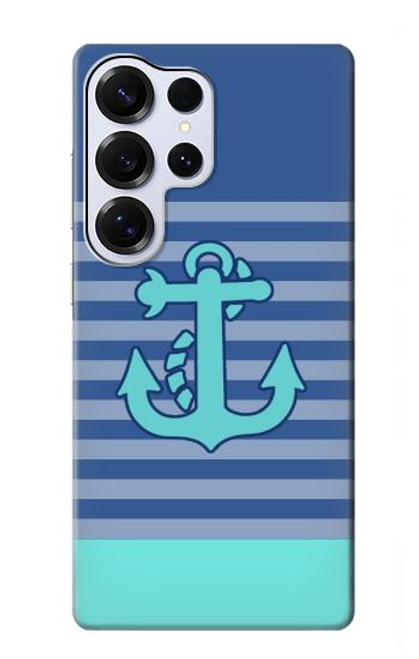 S2081 航海アンカー Nautical Anchor Samsung Galaxy S25 Ultra バックケース、フリップケース・カバー