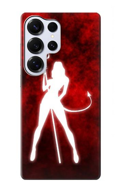 S2455 セクシーな悪魔ガール Sexy Devil Girl Samsung Galaxy S25 Ultra バックケース、フリップケース・カバー