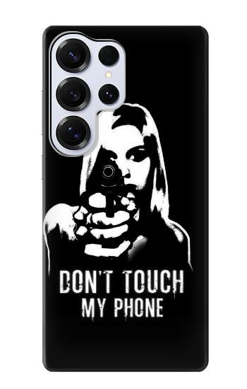 S2518 私の携帯電話を触るな Do Not Touch My Phone Samsung Galaxy S25 Ultra バックケース、フリップケース・カバー
