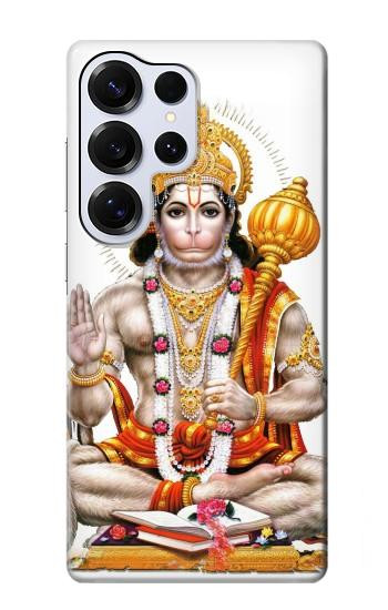 S3186 ハヌマン Lord Hanuman Chalisa Hindi Hindu Samsung Galaxy S25 Ultra バックケース、フリップケース・カバー