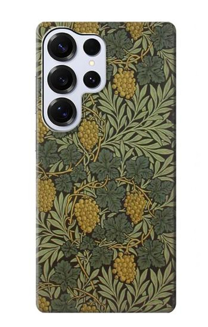 S3662 ウィリアム・モリス・ヴァイン・パターン William Morris Vine Pattern Samsung Galaxy S25 Ultra バックケース、フリップケース・カバー