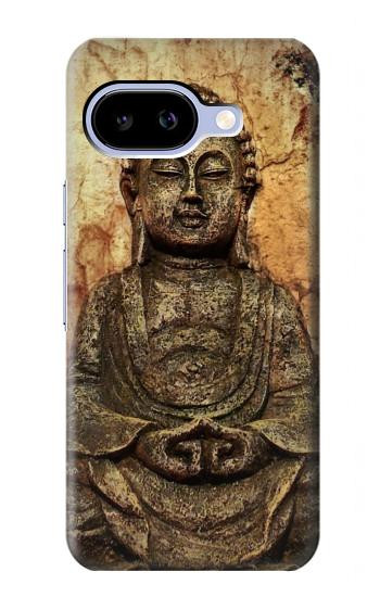 S0344 仏岩彫刻 Buddha Rock Carving Google Pixel 9a バックケース、フリップケース・カバー