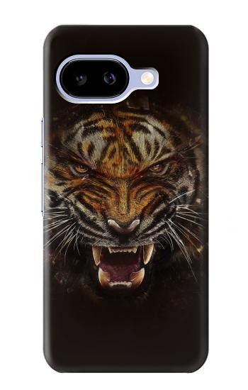 S0575 虎の顔 Tiger Face Google Pixel 9a バックケース、フリップケース・カバー