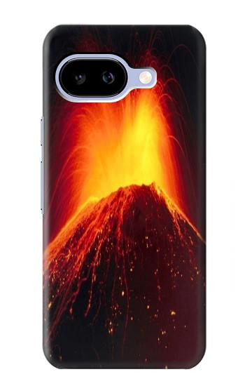 S0745 火山の溶岩 Volcano Lava Google Pixel 9a バックケース、フリップケース・カバー