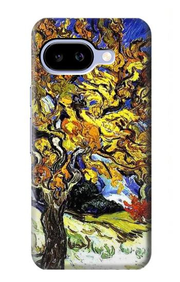 S0902 桑の木 フィンセント・ファン・ゴッホ Mulberry Tree Van Gogh Google Pixel 9a バックケース、フリップケース・カバー