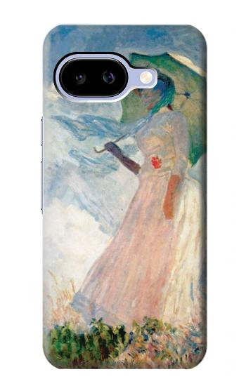 S0998 クロード・モネ 日傘を差す女 Claude Monet Woman with a Parasol Google Pixel 9a バックケース、フリップケース・カバー
