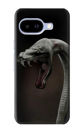 S1597 ブラックマンバ 毒蛇 Black Mamba Snake Google Pixel 9a バックケース、フリップケース・カバー