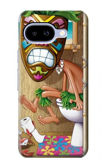 S1702 ティキ男トイレ Tiki Man Toilet Google Pixel 9a バックケース、フリップケース・カバー