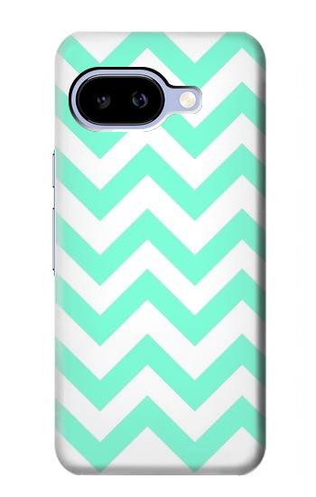 S1723 ミントシェブロンジグザグ Mint Chevron Zigzag Google Pixel 9a バックケース、フリップケース・カバー