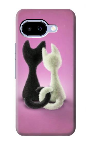 S1832 猫を愛します Love Cat Google Pixel 9a バックケース、フリップケース・カバー